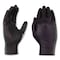 Ammex X3, Disposable Gloves, 3 mil Palm, Nitrile, Powder-Free, 2XL, 1000 PK, Black BX349100 - alternate 2